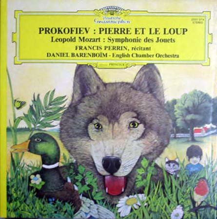 PROKOFIEV - Leopold MOZART Pierre et le loup - symphonie des jouets (F. Perrin - D. Barenboïm)